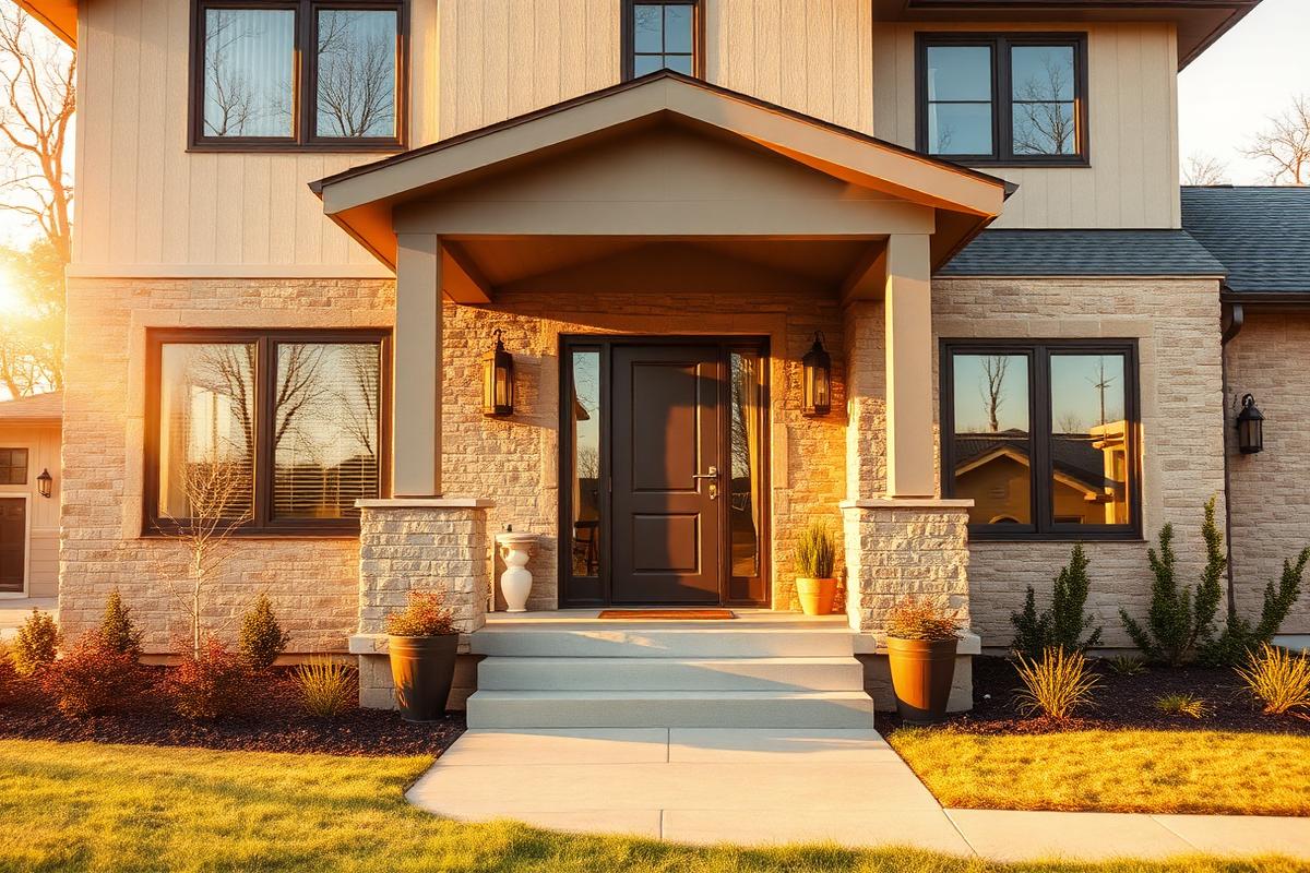 Welcoming home exterior